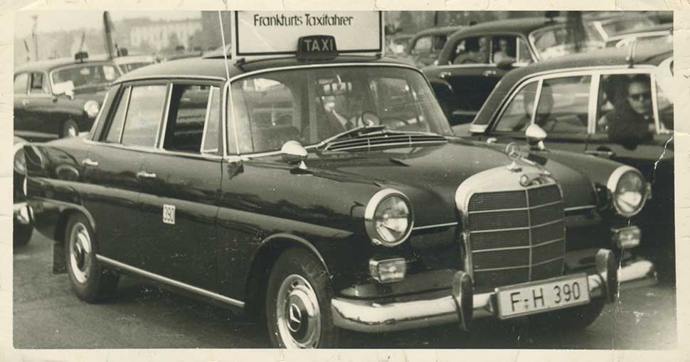 Fuhrpark Taxiunternehmen Falkenhan – Seit 1963
