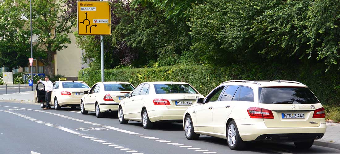 Fuhrpark Taxiunternehmen Falkenhan – Seit 1963